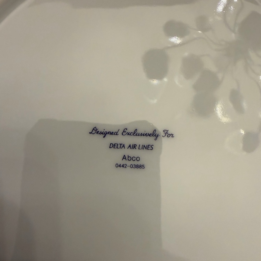 Lot of 7 vintage Airline plates from 6 Airlines. - Picture 3 of 14